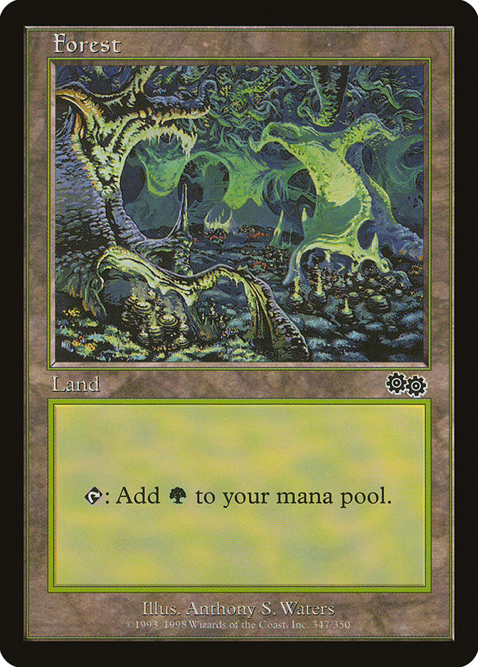 Forest (347) [Urza's Saga] | Gamers Paradise
