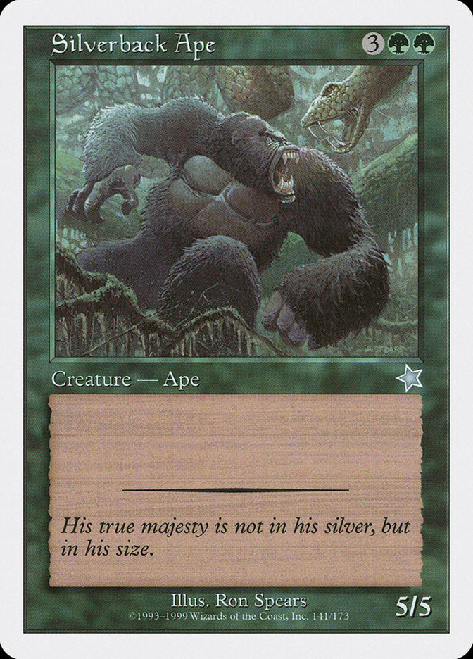 Silverback Ape [Starter 1999] | Gamers Paradise