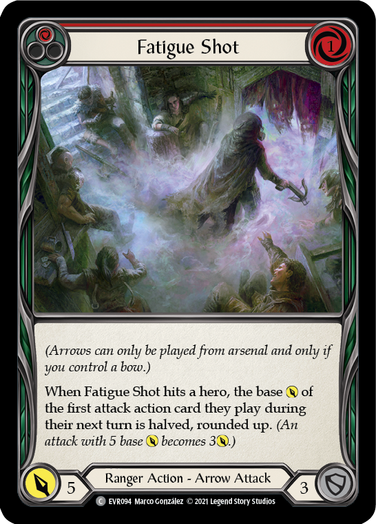 Fatigue Shot (Red) [EVR094] (Everfest)  1st Edition Normal | Gamers Paradise