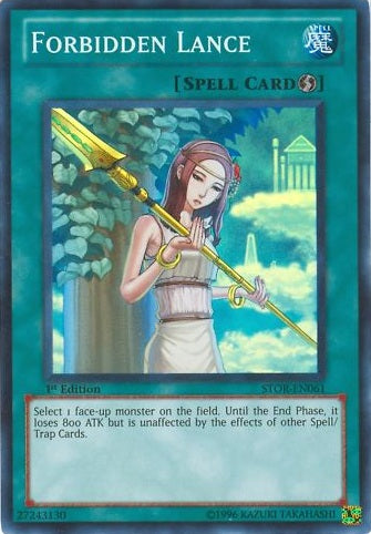 Forbidden Lance [STOR-EN061] Super Rare | Gamers Paradise