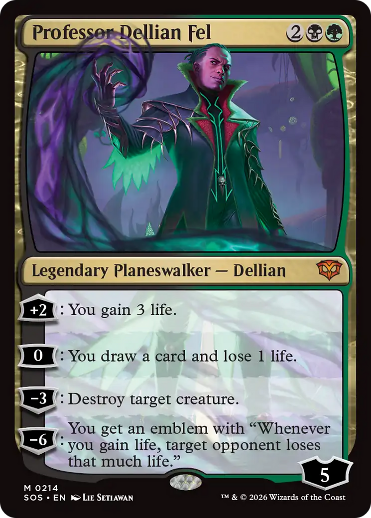 Professor Dellian Fel [Secrets of Strixhaven] | Gamers Paradise