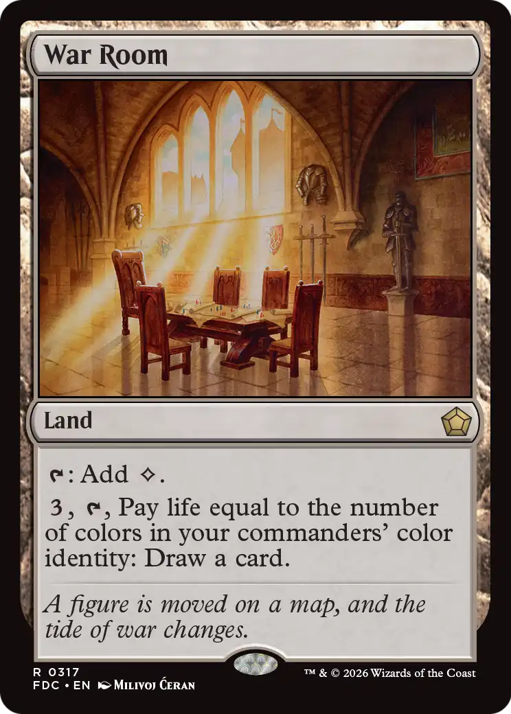War Room [Foundations Commander] | Gamers Paradise