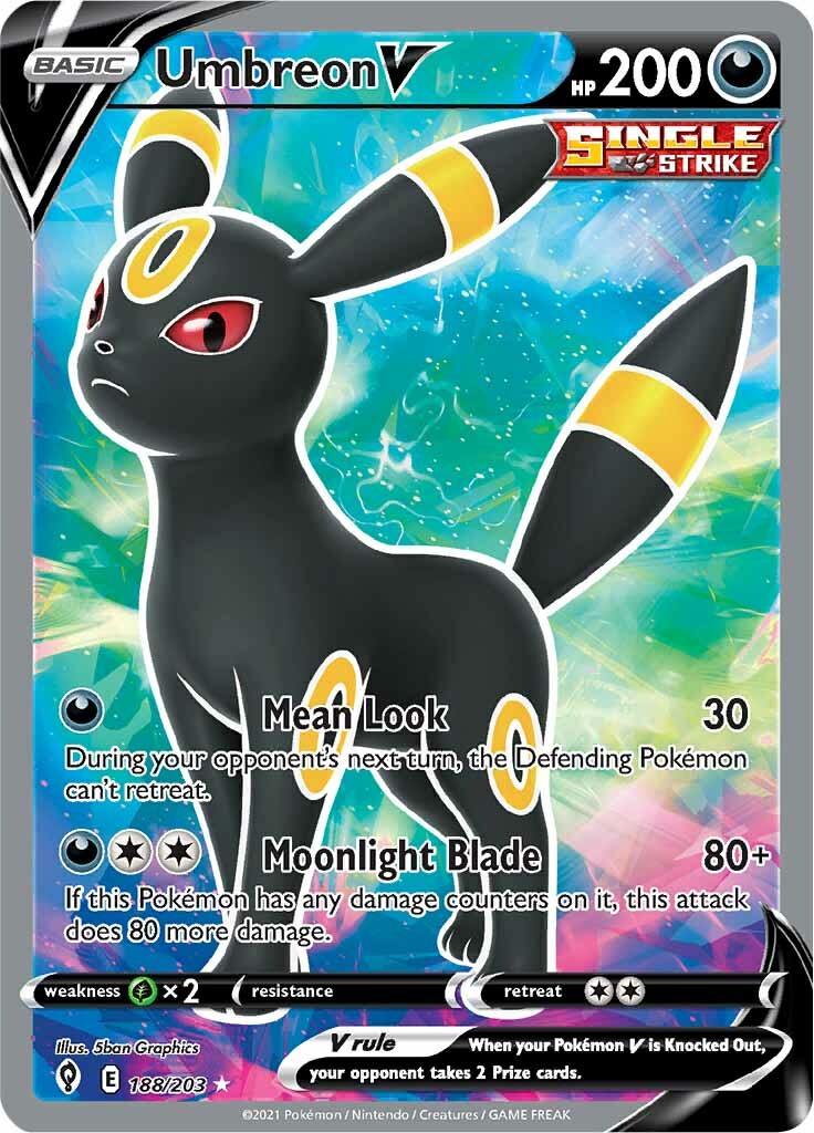 Umbreon V (188/203) [Sword & Shield: Evolving Skies] | Gamers Paradise