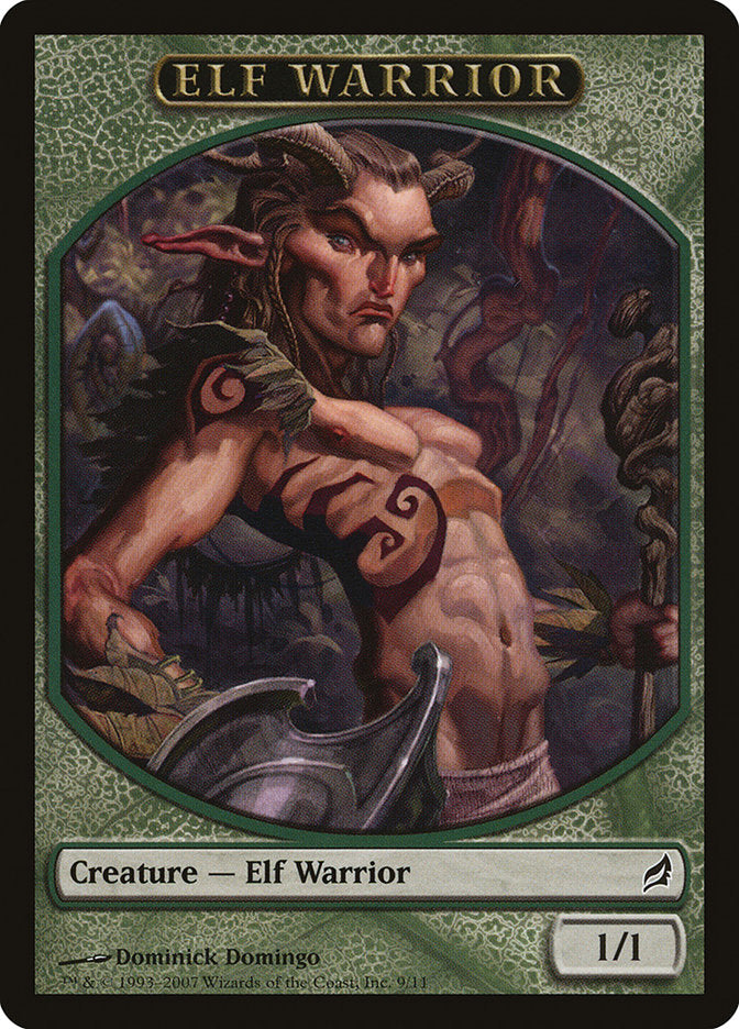 Elf Warrior Token [Lorwyn Tokens] | Gamers Paradise
