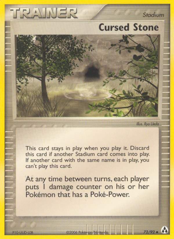 Cursed Stone (72/92) [EX: Legend Maker] | Gamers Paradise