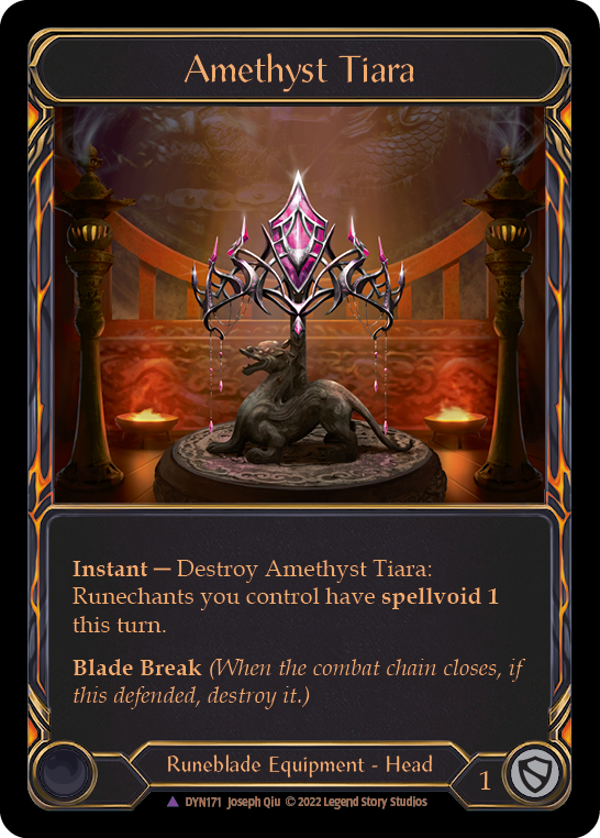 Amethyst Tiara (Marvel) [DYN171] (Dynasty)  Cold Foil | Gamers Paradise