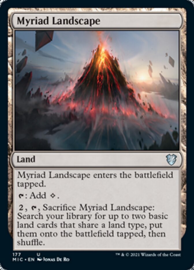Myriad Landscape [Innistrad: Midnight Hunt Commander] | Gamers Paradise