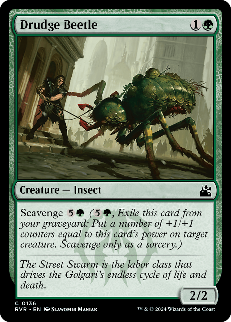 Drudge Beetle [Ravnica Remastered] | Gamers Paradise