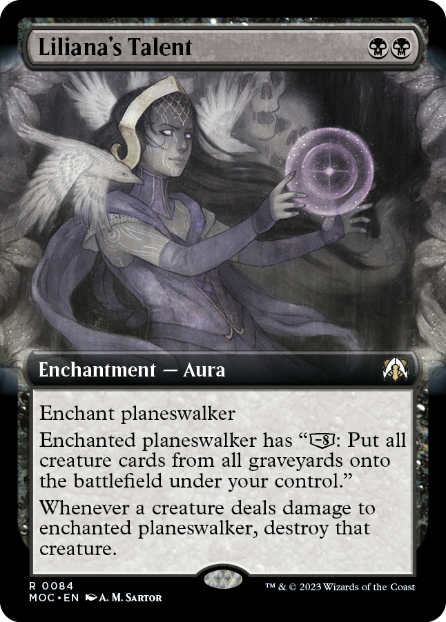 Liliana's Talent (Extended Art) [March of the Machine Commander] | Gamers Paradise