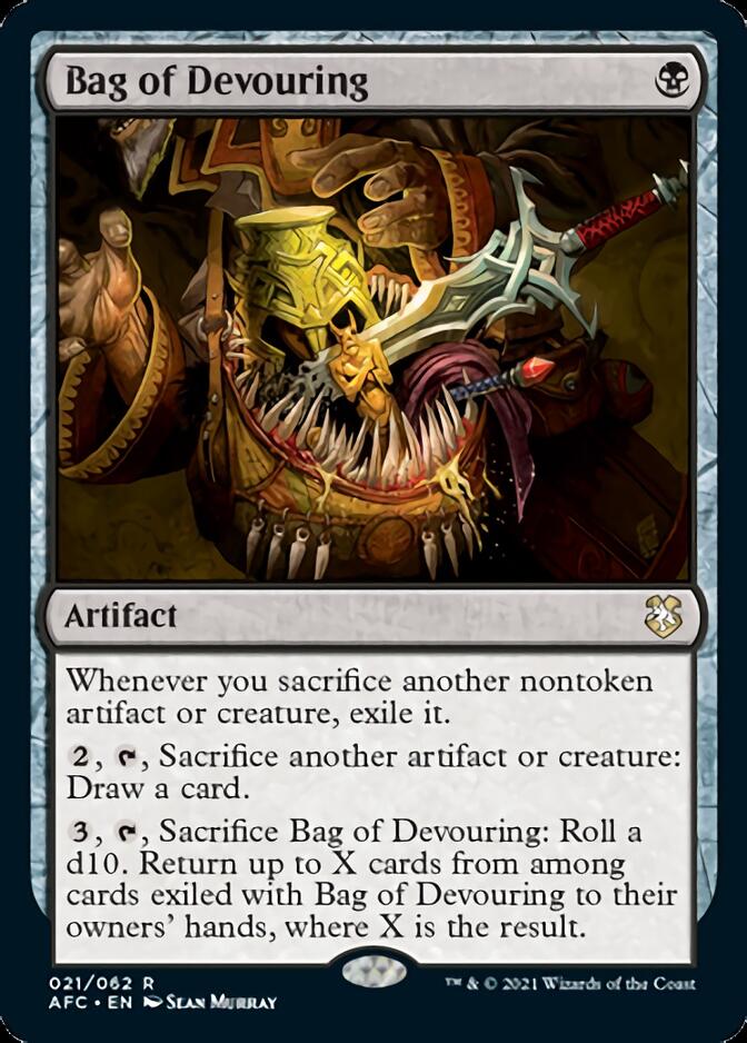 Bag of Devouring [Dungeons & Dragons: Adventures in the Forgotten Realms Commander] | Gamers Paradise