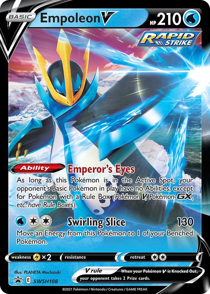 Empoleon V (SWSH108) [Sword & Shield: Black Star Promos] | Gamers Paradise