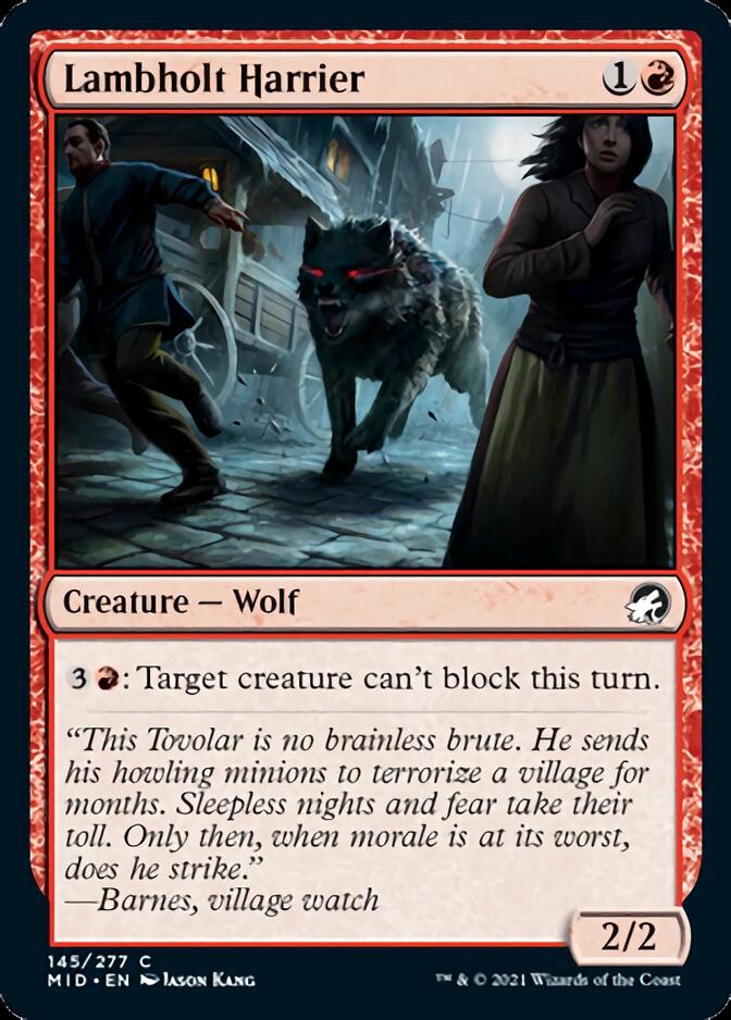 Lambholt Harrier [Innistrad: Midnight Hunt] | Gamers Paradise