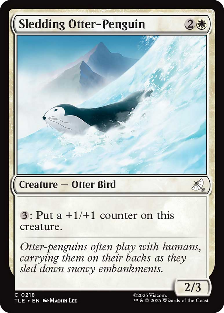 Sledding Otter-Penguin [Avatar: The Last Airbender: Eternal-Legal] | Gamers Paradise