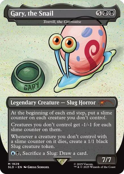 Gary, the Snail - Toxrill, the Corrosive [Secret Lair Drop Series] | Gamers Paradise