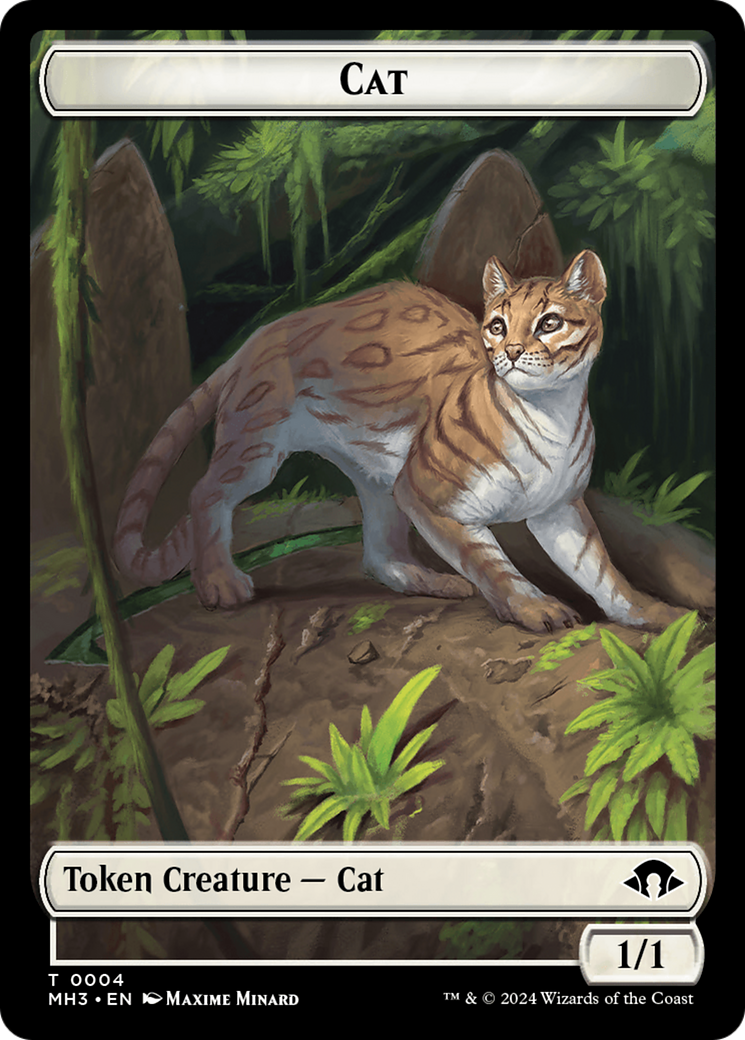 Cat Token [Modern Horizons 3 Tokens] | Gamers Paradise