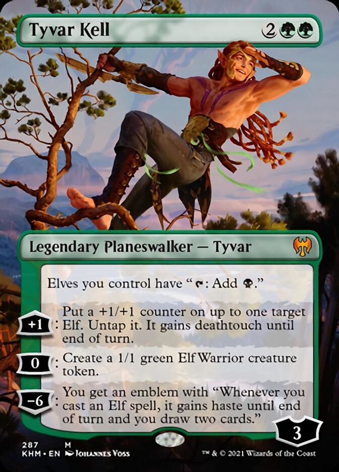 Tyvar Kell (Borderless) [Kaldheim] | Gamers Paradise