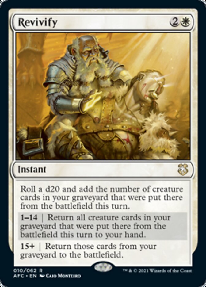 Revivify [Dungeons & Dragons: Adventures in the Forgotten Realms Commander] | Gamers Paradise