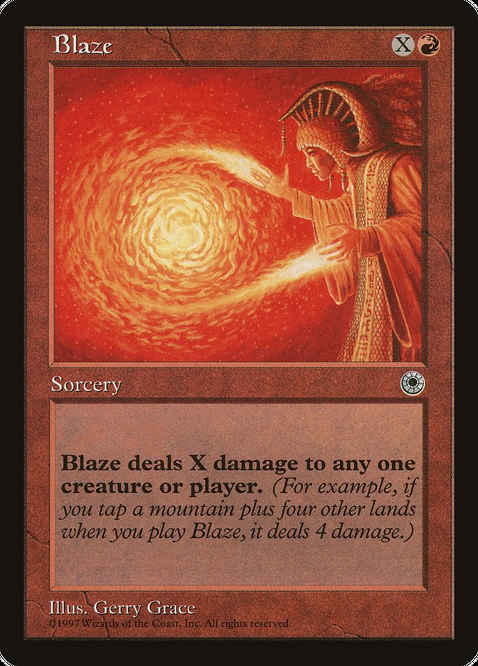 Blaze (No Flavor Text) [Portal] | Gamers Paradise