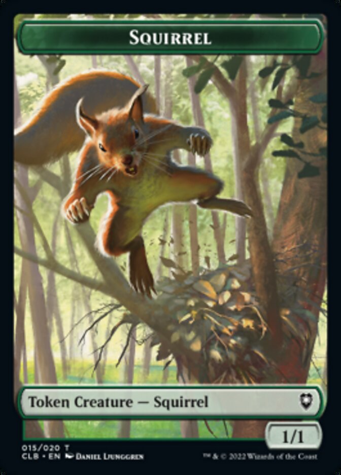 Squirrel Token [Commander Legends: Battle for Baldur's Gate Tokens] | Gamers Paradise
