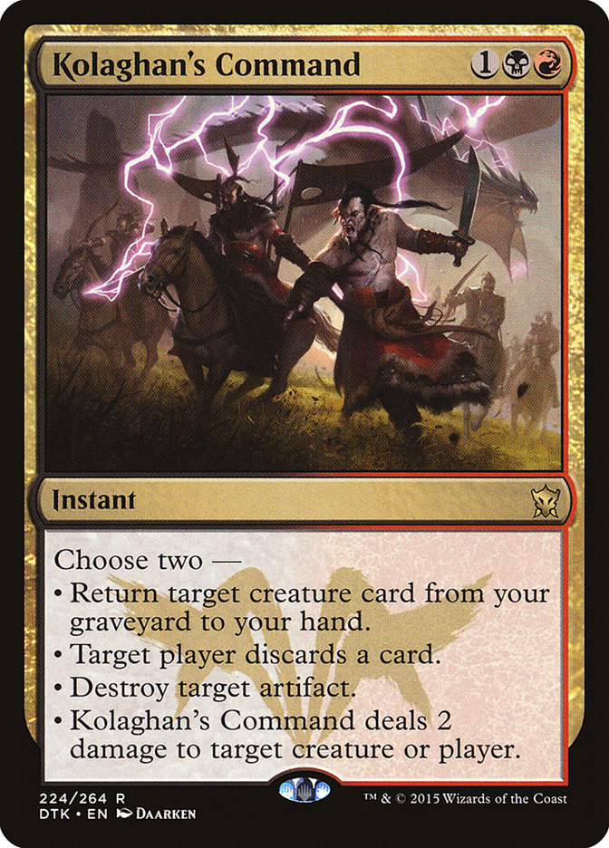 Kolaghan's Command [Dragons of Tarkir] | Gamers Paradise