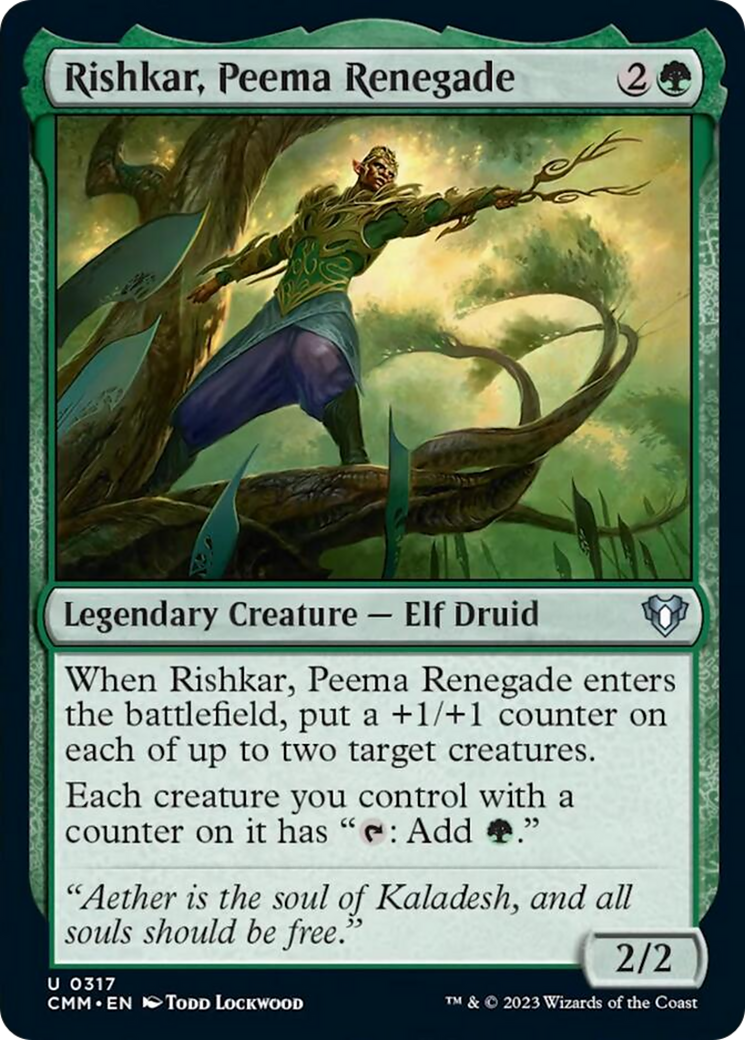 Rishkar, Peema Renegade [Commander Masters] | Gamers Paradise