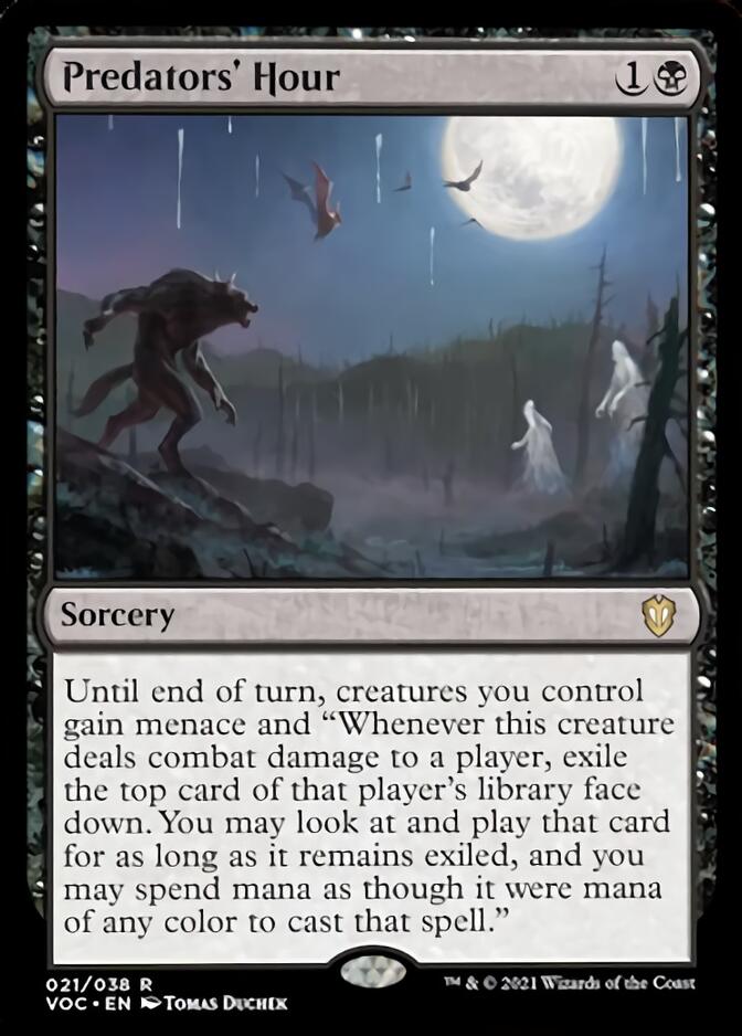 Predators' Hour [Innistrad: Crimson Vow Commander] | Gamers Paradise