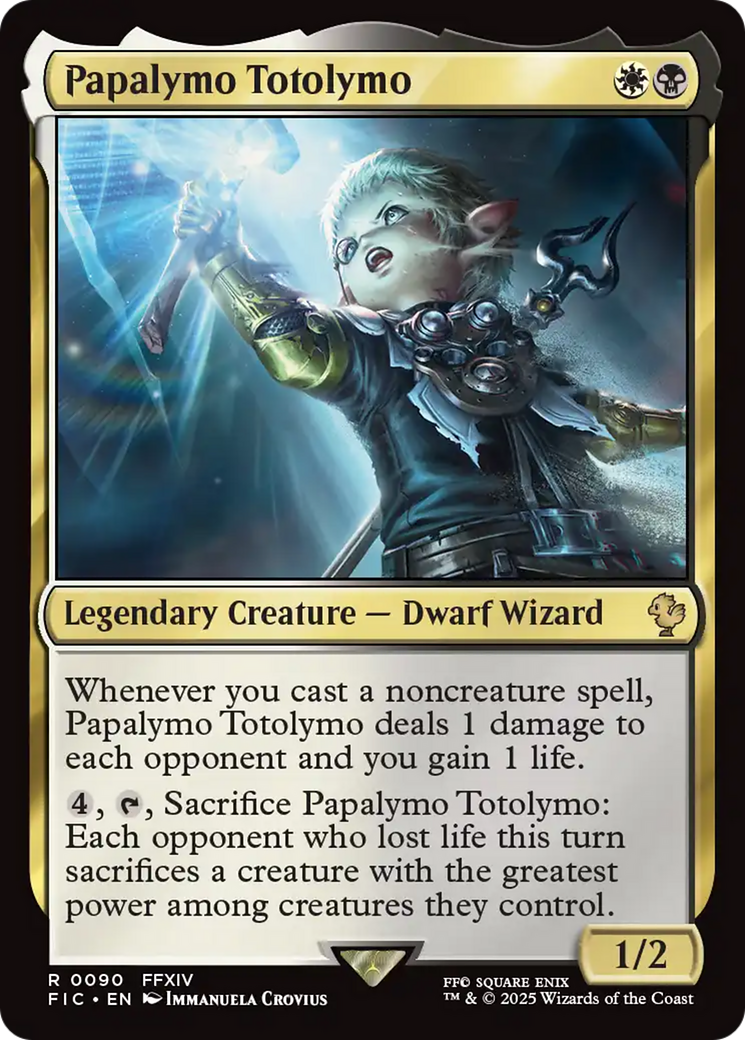Papalymo Totolymo [FINAL FANTASY Commander] | Gamers Paradise