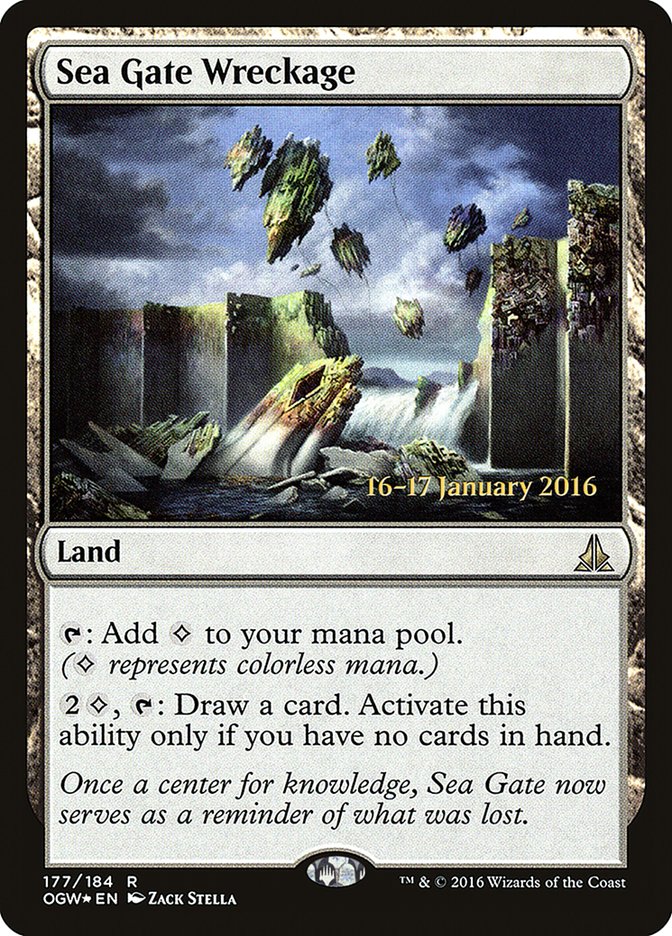 Sea Gate Wreckage [Oath of the Gatewatch Prerelease Promos] | Gamers Paradise