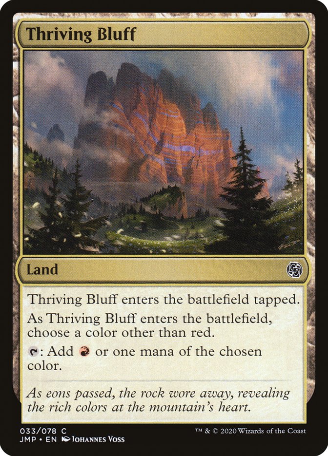 Thriving Bluff [Jumpstart] | Gamers Paradise