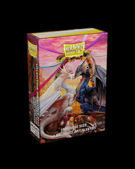 Dragon Shield: Japanese Size 60ct Brushed Art Sleeves - Valentine Dragons (2023) | Gamers Paradise