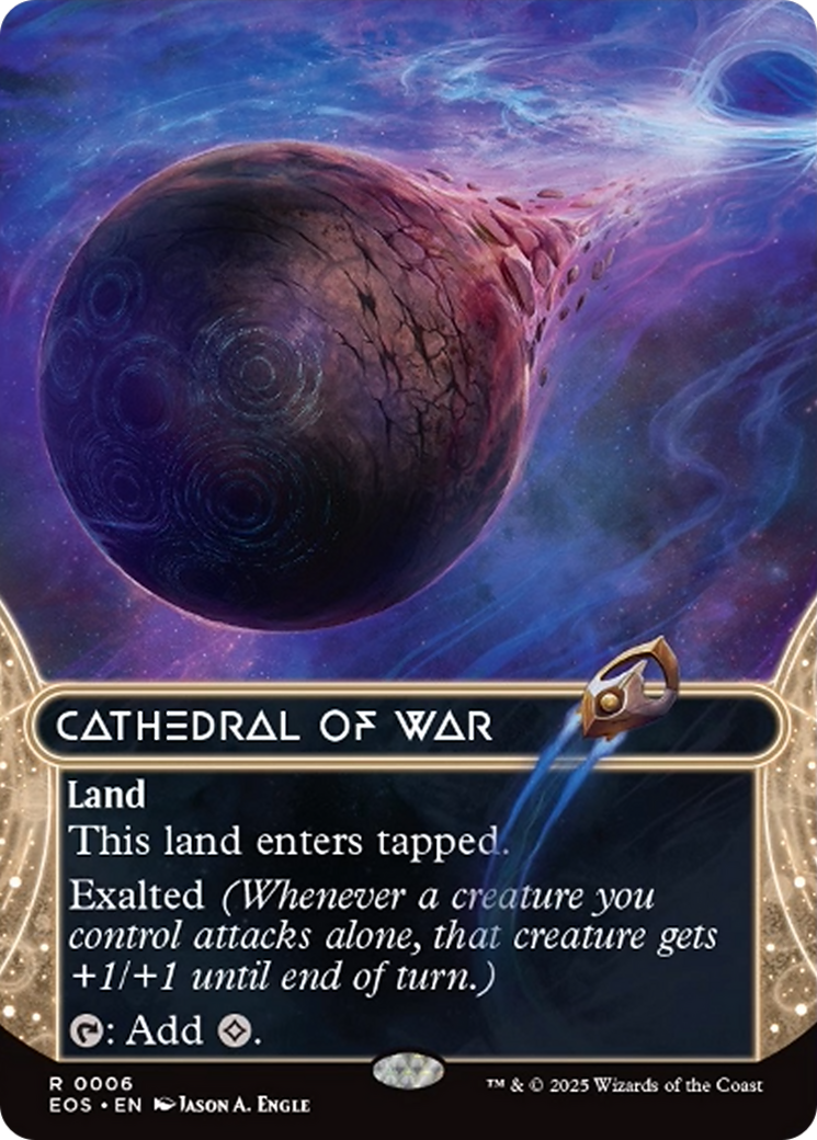 Cathedral of War (0006) (Borderless) [Edge of Eternities: Stellar Sights] | Gamers Paradise