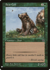 Bear Cub [Mystery Booster] | Gamers Paradise