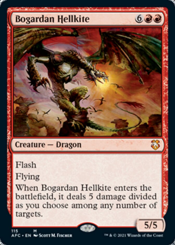 Bogardan Hellkite [Dungeons & Dragons: Adventures in the Forgotten Realms Commander] | Gamers Paradise