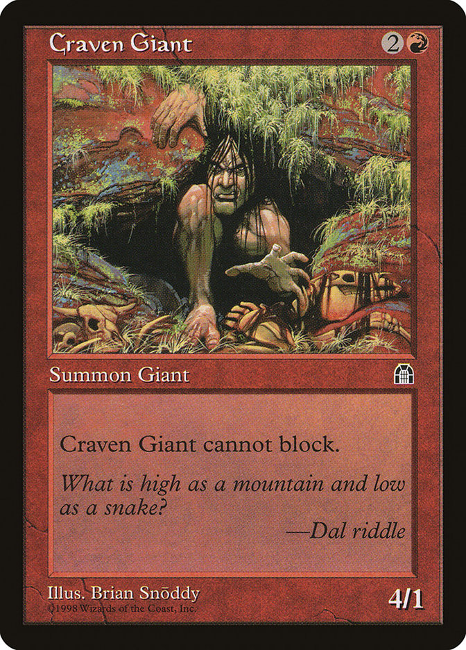 Craven Giant [Stronghold] | Gamers Paradise