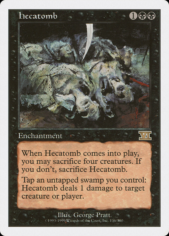 Hecatomb [Classic Sixth Edition] | Gamers Paradise