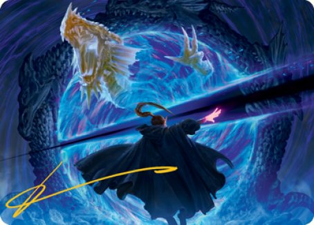 Bar the Gate Art Card (Gold-Stamped Signature) [Dungeons & Dragons: Adventures in the Forgotten Realms Art Series] | Gamers Paradise