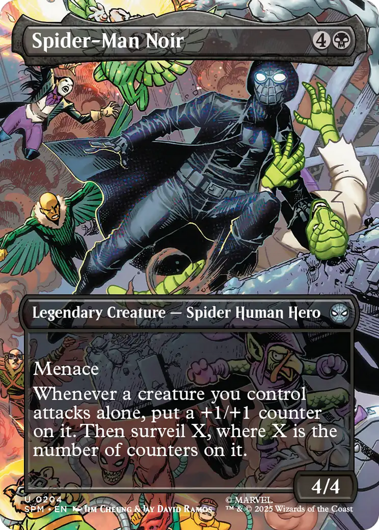 Spider-Man Noir (Borderless) [Marvel's Spider-Man] | Gamers Paradise