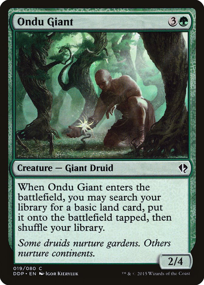 Ondu Giant [Duel Decks: Zendikar vs. Eldrazi] | Gamers Paradise