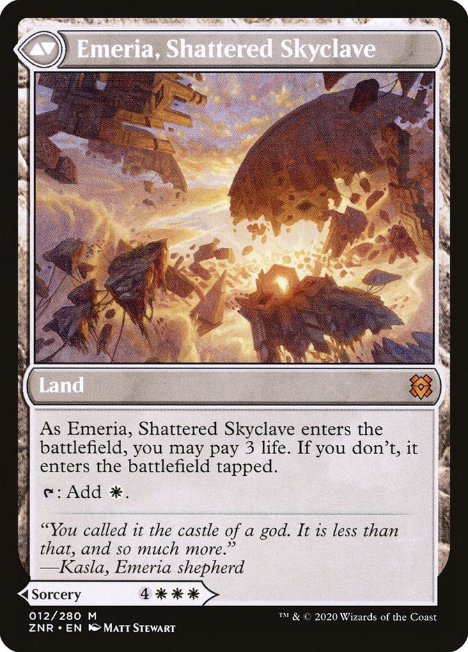 Emeria's Call // Emeria, Shattered Skyclave [Zendikar Rising] | Gamers Paradise