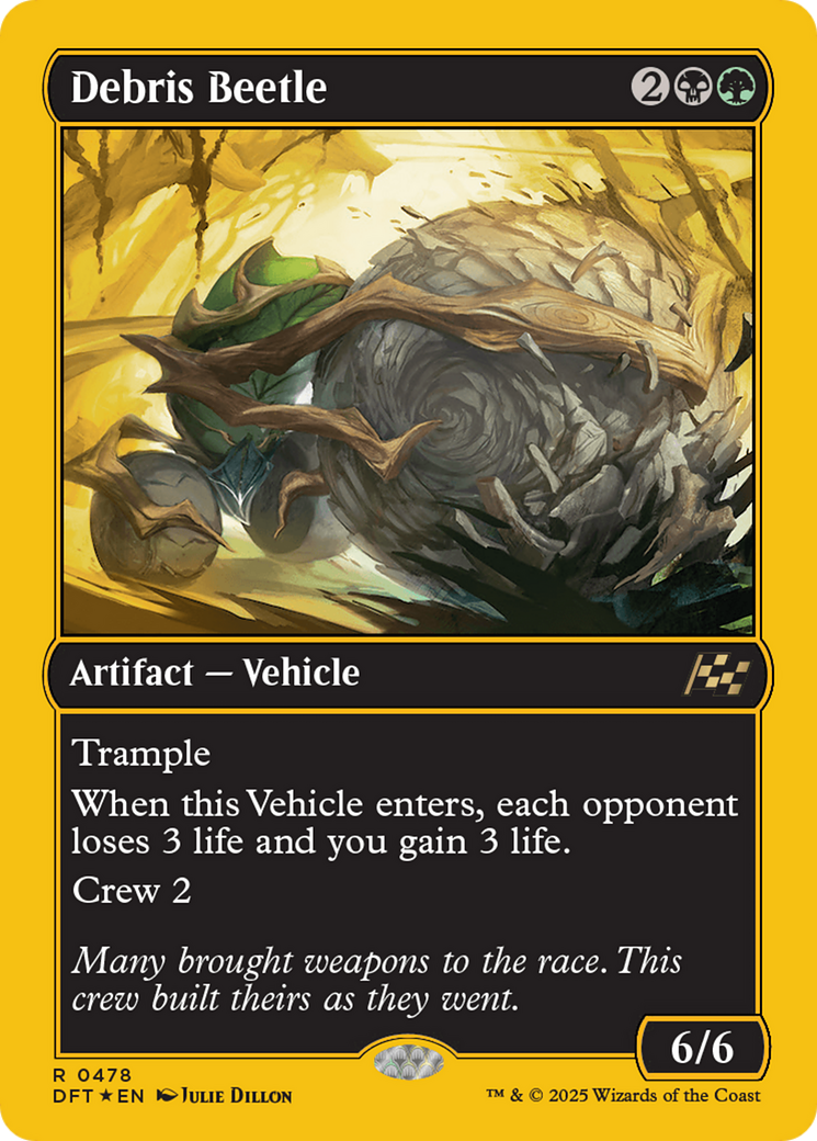 Debris Beetle (First-Place Foil) [Aetherdrift] | Gamers Paradise