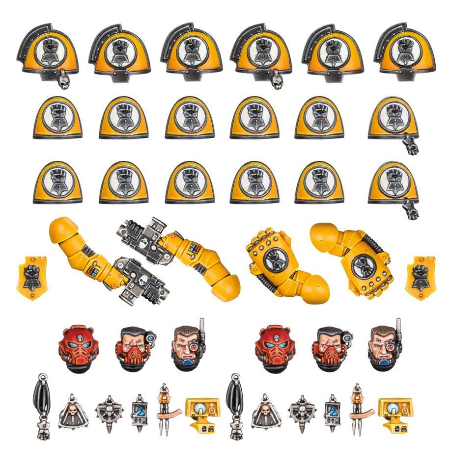 Warhammer 40k - Imperial FIsts - Imperial Fists Primaris Upgrades and Transfers | Gamers Paradise