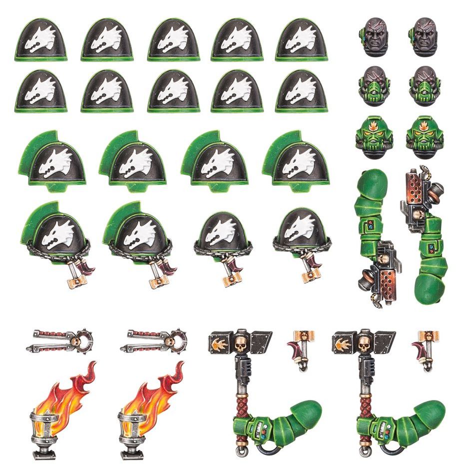 Warhammer 40k - Salamanders - Salamanders Primaris Upgrades and Transfers | Gamers Paradise