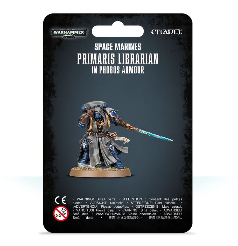 Warhammer 40k - Space Marines - Primaris Librarian in Phobos Armour | Gamers Paradise