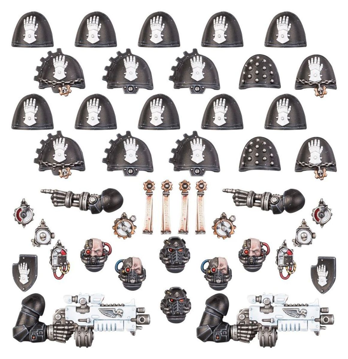 Iron Hands Primaris Upgrades & Transfers | Space Marines Upgrade Kit | Gamers Paradise