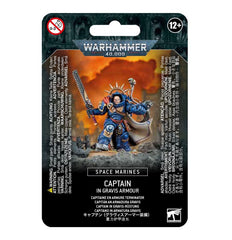 Warhammer 40k - Space Marines - Captain in Gravis Armour | Gamers Paradise