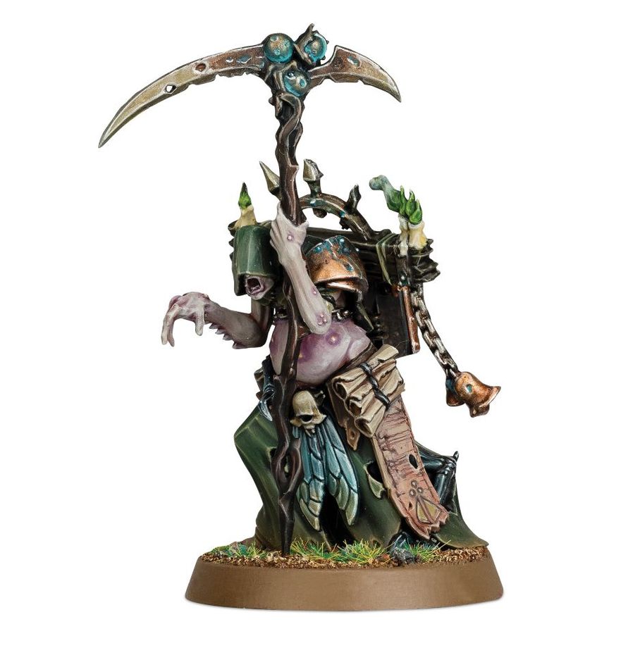 Warhammer: Age of Sigmar - Maggotkin of Nurgle – Rotbringer Sorcerer | Gamers Paradise