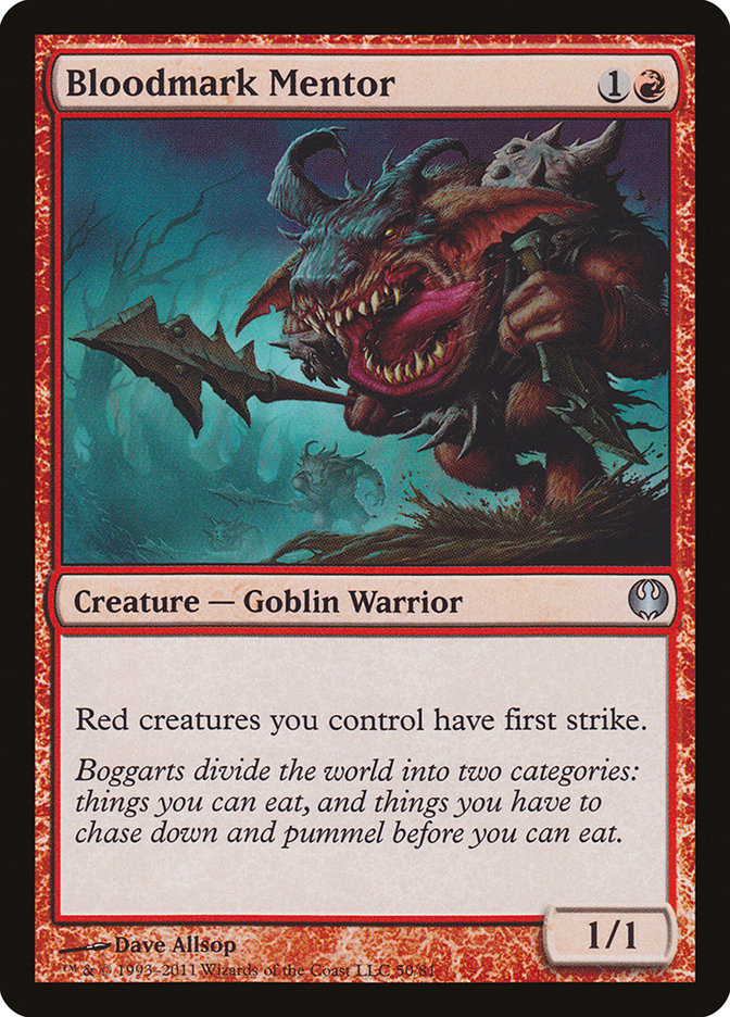 Bloodmark Mentor [Duel Decks: Knights vs. Dragons] | Gamers Paradise