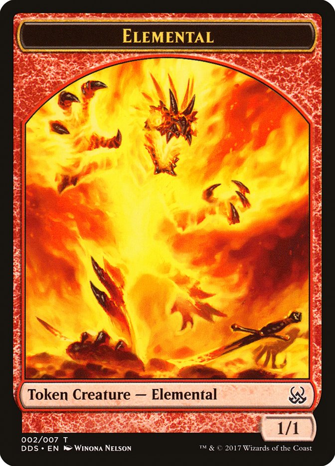 Elemental Token [Duel Decks: Mind vs. Might Tokens] | Gamers Paradise