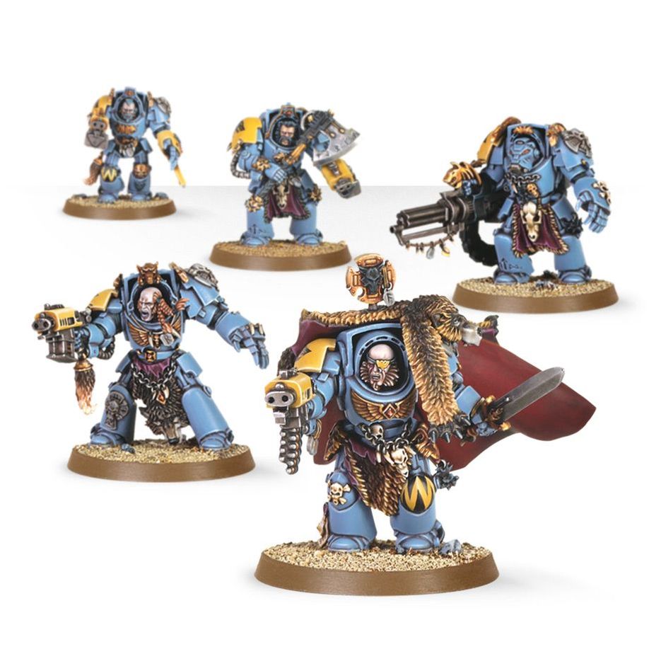 Warhammer 40k - Space Wolves - Wolf Guard Terminators | Gamers Paradise
