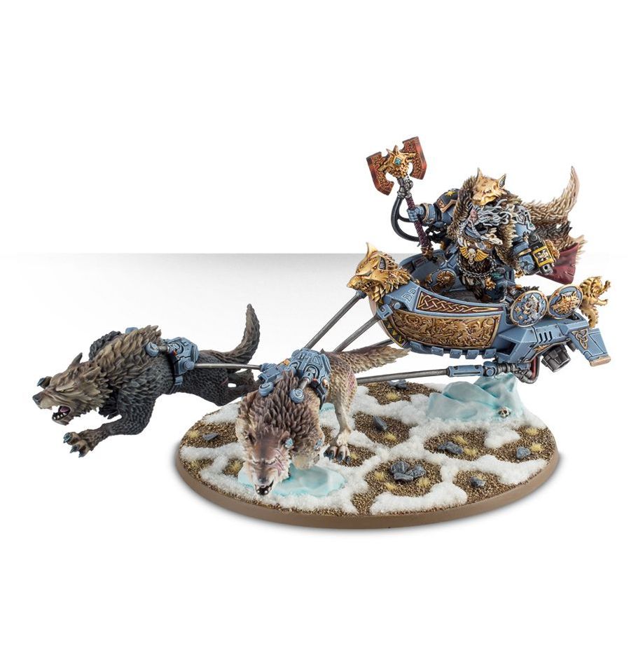 Warhammer 40k - Space Wolves - Logan Grimnar on Stormrider *WE* | Gamers Paradise